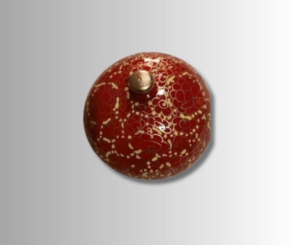 PAPIER MACHIE POWDER BOX